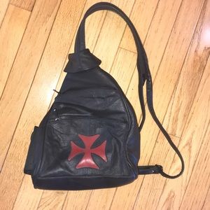 Genuine Leather crossbody purse